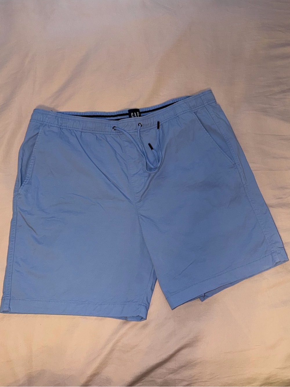 GAP Light Blue Men's Drawstring Shorts
